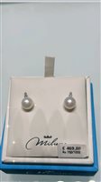 Orecchini Miluna Donna in Oro bianco Perla PER2737 - PER2737